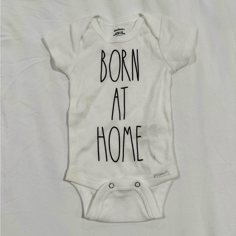 Born at Home Onesie